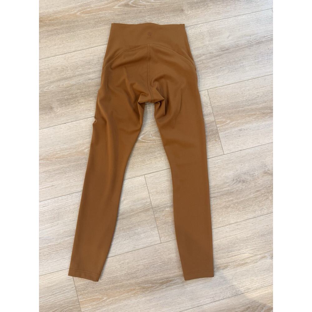 Lululemon InStill High-Rise Tight 25" Copper Brown Size 2 - Picture 8 of 12